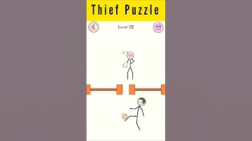 Thief Puzzle Gameplay Level-15 #gaming #gameplay #games #mobilegame