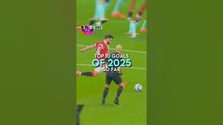 Top 10 goals of 2025 so far