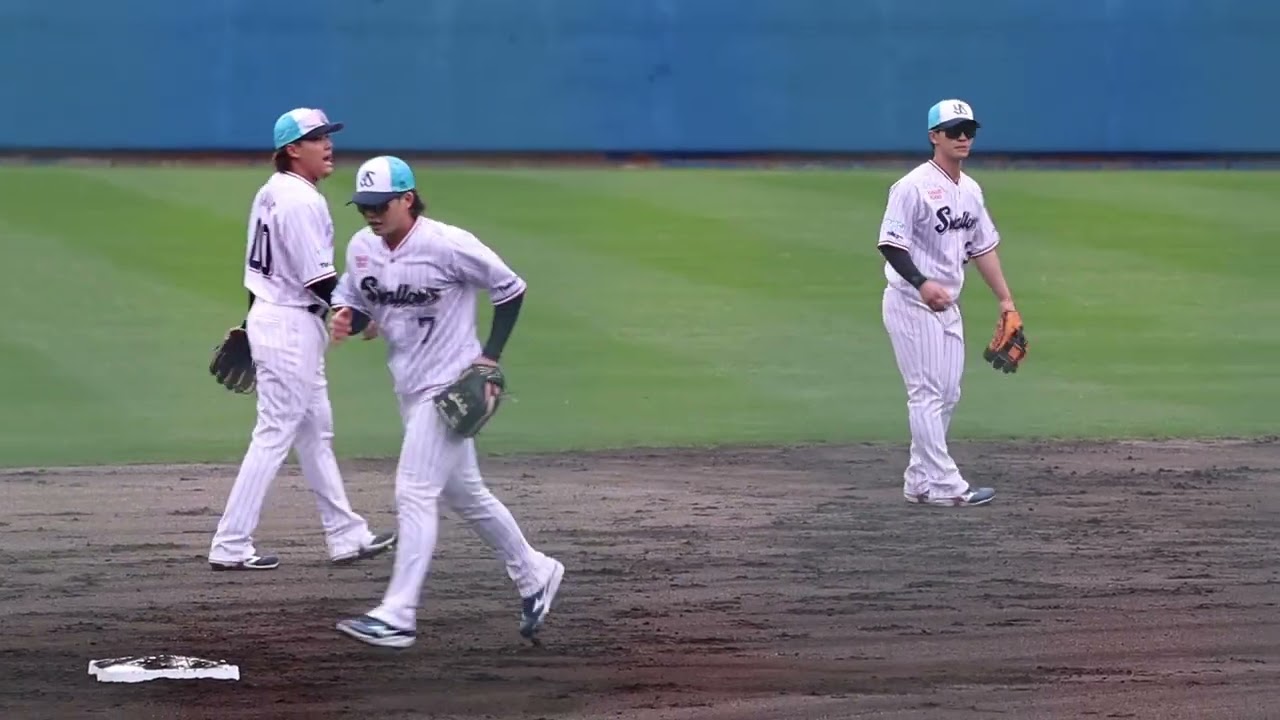 沖縄キャンプ　シートノック