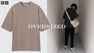 Uniqlo U AIRism Oversized T-Shirt, Kaos Oversized Paling NYAMAN!