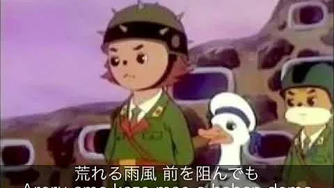 リスとハリネズミ