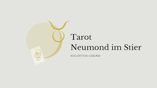 Eine neue romantische Phase \& Umgang mit Schattenthemen, Neumond im Stier Tarot Legung ♉️🌑