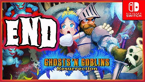 Ghost N Goblins Resurrection Part 6 FINAL BOSS & ENDING! (Nintendo Switch) Co-op Gameplay