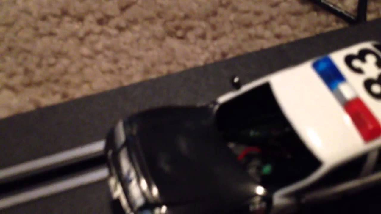 Carrera slot car track layout YouTube