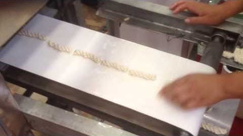 Fried dough twist machine  Chinese snack machine fried dough snack machine