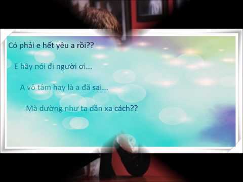 Anh Khác Hay Em Khác Lời - Anh Khác Hay Em Khác- Khắc Việt (with lyrics)