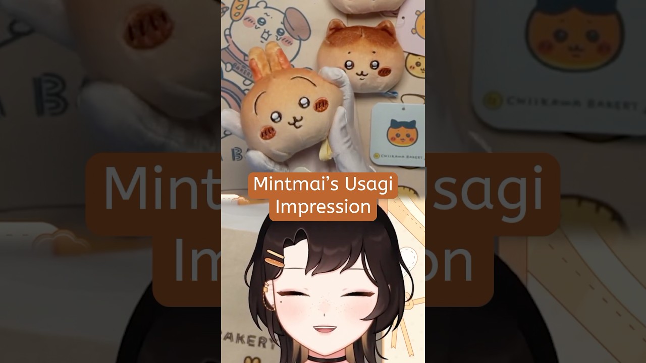 Mintmai does a surprisingly accurate impression of Usagi 🐰