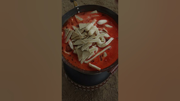 후루룩국물떡볶이 밀키트(밀떡,분말소스,어묵,치즈떡,소세지) #camping #캠핑간식#shorts