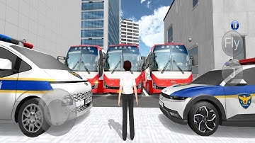 New All Kumho Buslines bas Ready For Parking - And Repairing - 3D Driving Class - Android Gameplay