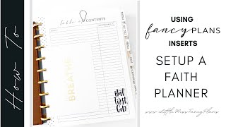 HOW TO SERIES: Setting Up A Faith Planner screenshot 2