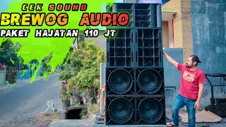 CEK SOUND BREWOG AUDIO FULL BETAVO PAKET HAJATAN