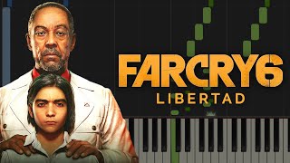 Far Cry 6 Theme - Libertad | Piano Tutorial
