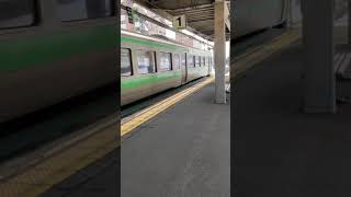 721系の北広島駅発車