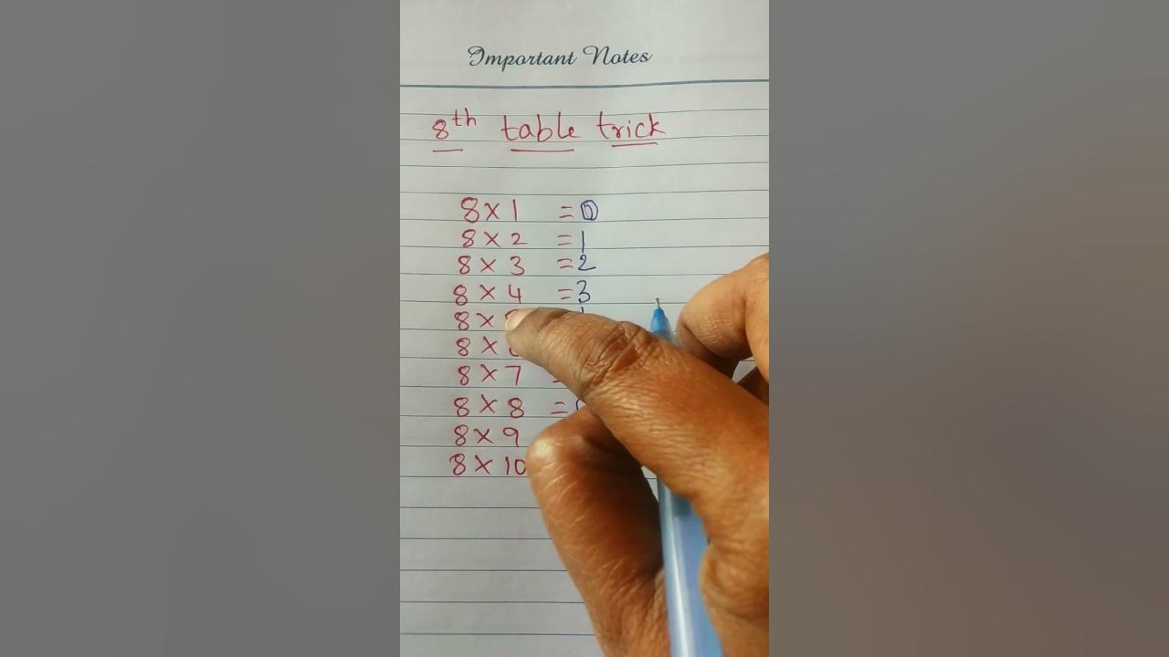 easy-trick-how-to-write-8-th-table-with-in-1-minute-youtube