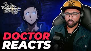 Doctor Reacts to Solo Leveling - Episode 4 | JINWOO IS JUST THAT GUY