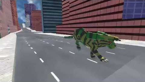 Furious Wild Tiger Robot Tank Robot Transform Game