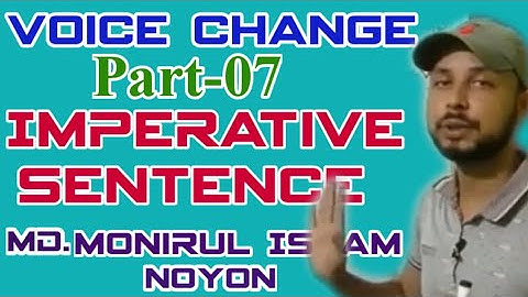 Voice Change part-07 # WH Question (Imperative Sentence) For SSC & HSC