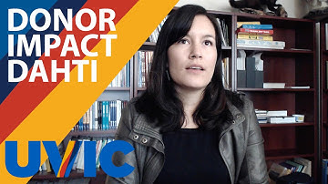 Donor Impact, 2016 – Dahti Tsetso, Indigenous Language Revitalization