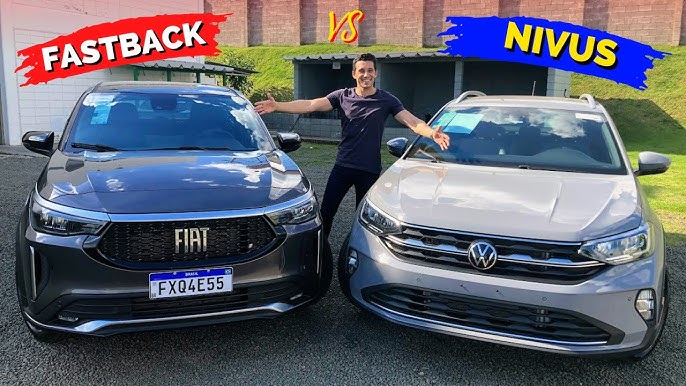 Comparativo: Fiat Fastback x Volkswagen Nivus é o confronto da moda entre  SUVs cupê