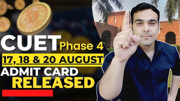 CUET Admit Card Good News🥳 #shorts