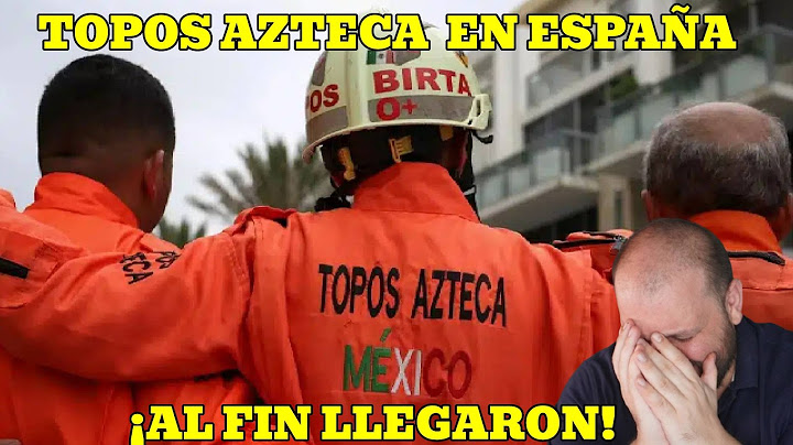 VÍCTIMA DE LA DANA VALENCIA SE EMOCIONA AL VER LLEGAR A LOS TOPOS AZTECA MEXICANOS A SU CIUDAD