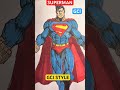 SUPERMAN / DC COMICS / GCI STUDIOS / #howtoderawcomics #dccomics