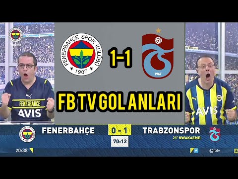Fenerbahçe 1-1 Trabzonspor fb tv gol anları | fb 1-1 ts fb tv gol anları |Fenerbahçe 1-1 trabzonspor