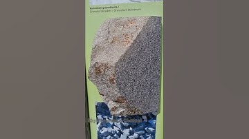 The Granodiorite is a type of intrusive igneous rock