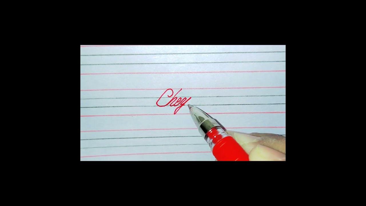 Name of Cheyenne write ️ in beautiful cursive style.||. Comment your