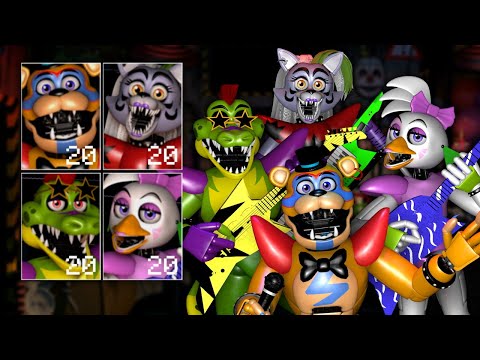 Ultimate Custom Night - FNaF: Security Breach (Mod) by NIXORY - Game Jolt