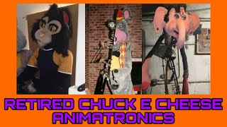 Retired Chuck E. Cheese Animatronics!