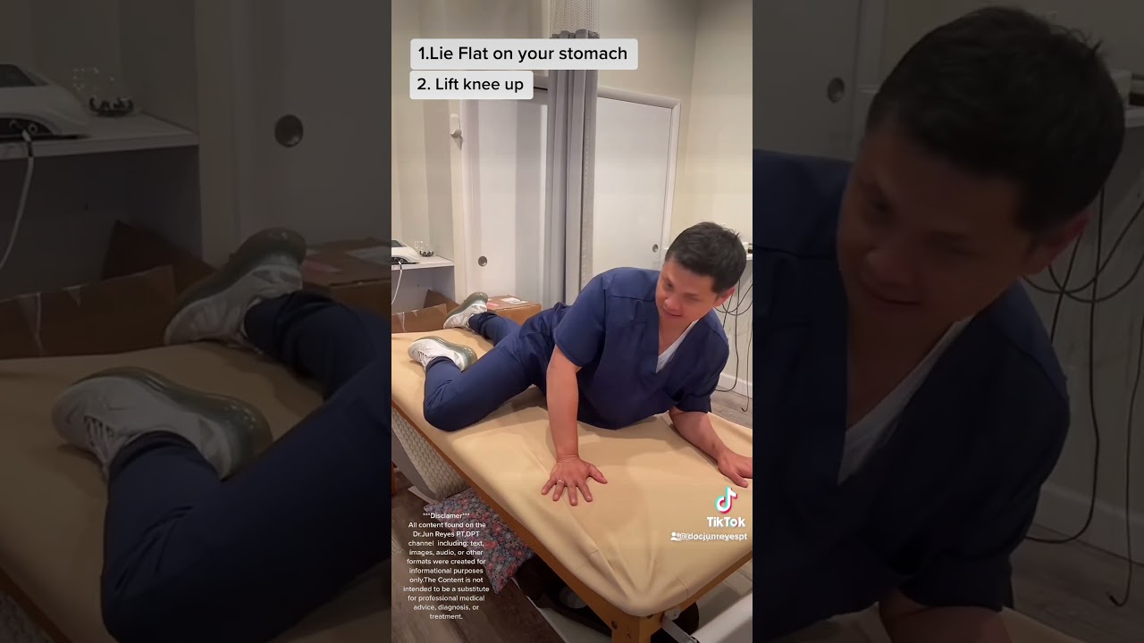 Easy and Simple Crack your Low back technique.