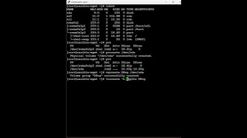 Red Hat Linux - How to create LV/Partition - Filesystem creation in Red Hat Linux
