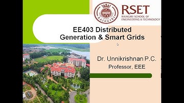 8 EE403 DGSG M1 Part 4 Dr  Unnikrishnan PC DC and AC Micro Grids Part1