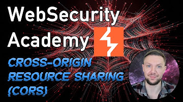 Web Security Academy: Cross-origin resource sharing (CORS)