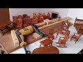 Cómo hacer un minitorno artesanal casero ( crea tu mismo tus miniaturas en madera )
