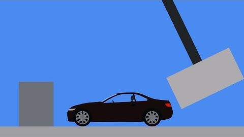 Algodoo Car Crashes & Destruction #148 | Crazy Phun Algodoo Car Destruction