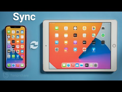 Video: How To Sync IPhone To IPad