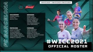 16.08.2021 | FC Barcelona Femeni Road to USA | Women´s International Champions Cup 2021 | #WICC2021