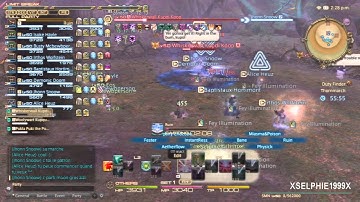 Final Fantasy XIV A Realm Reborn Blind Playthrough - [Thornmarch - King Mog Battle]