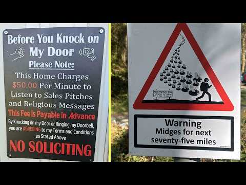 Signs and Notes That Deserve Their Own Comedy Show