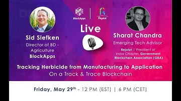 WEBINAR: Tracking Herbicide from Manufacturing to Application with STRATO Track & Trace [45 MIN]