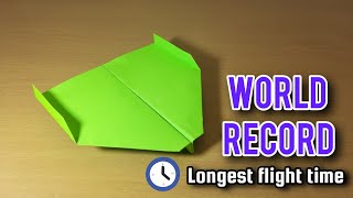Secrets to Easy World Record Paper Airplane Making
