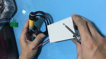 Bộ đảo chiều động cơ xi lanh điện bằng cảm biến hồng ngoại