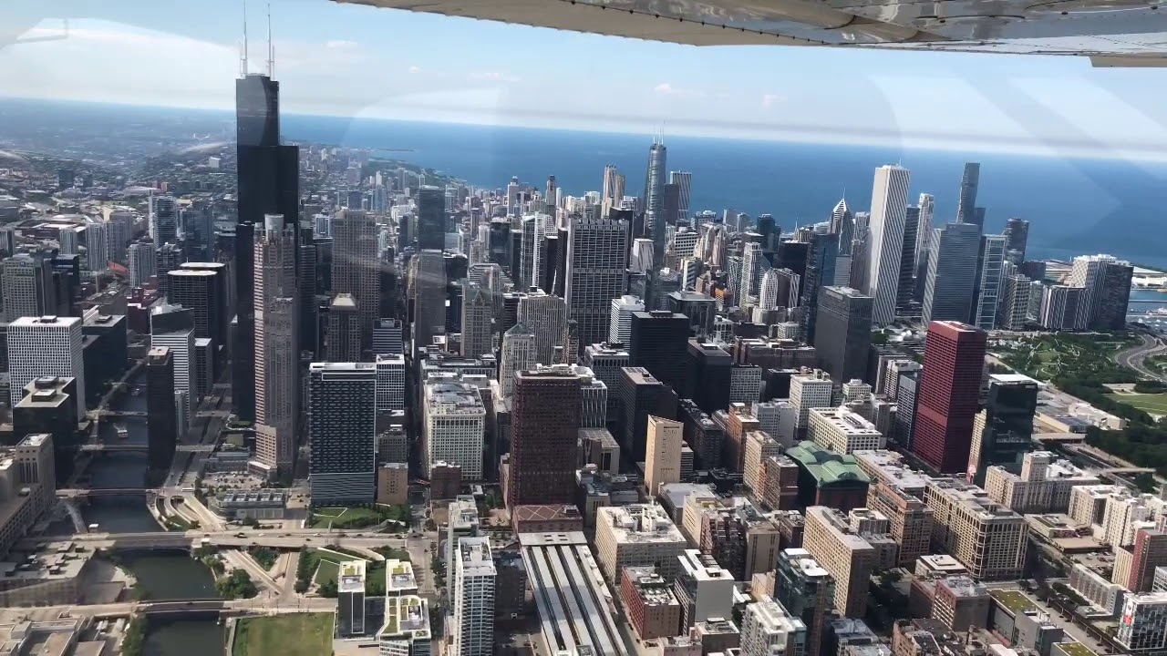 Flight Around Chicago YouTube