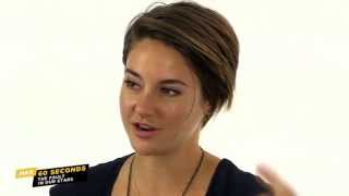 MAX 60 Seconds with The Fault in Our Star's Shailene Woodley (Cinemax)