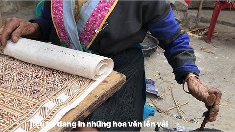 bất ngờ với cách người hmong làm ra vải từ cây lanh. hợp tác xã lanh lùng tám quản bạ hà giang.