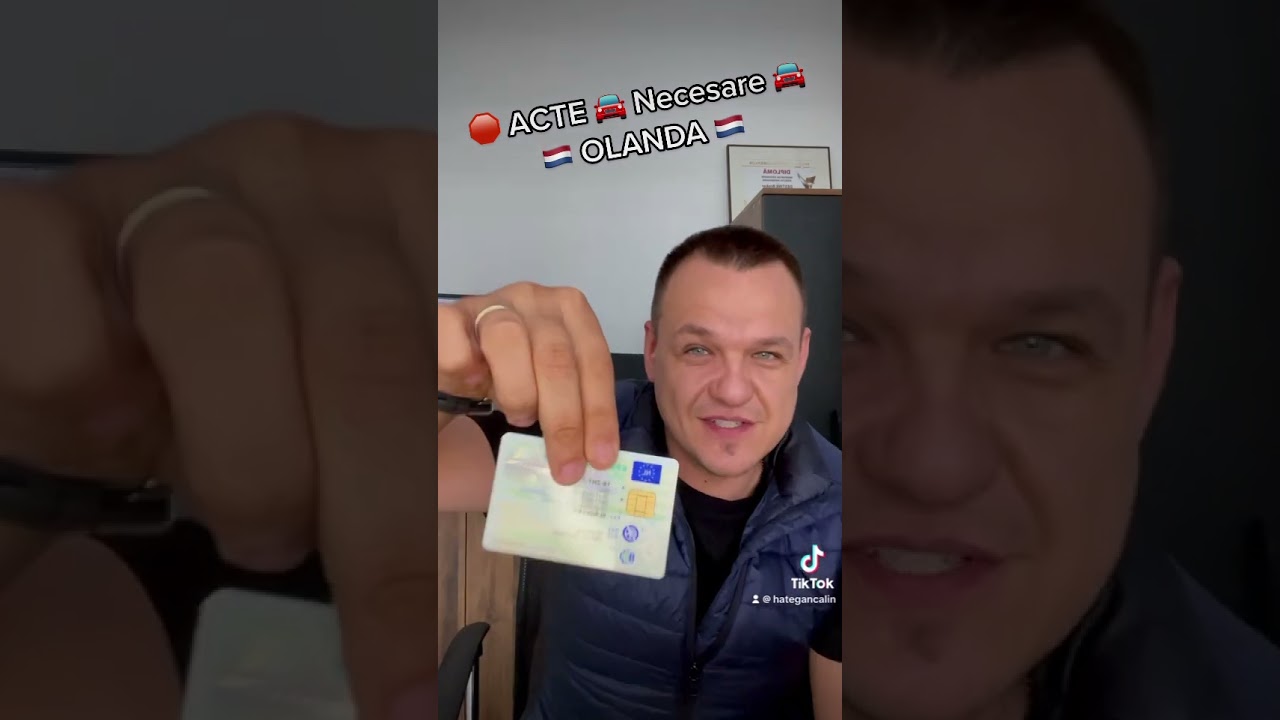 🛑 ACTE 🚘 Necesare 🇳🇱 OLANDA 🇳🇱