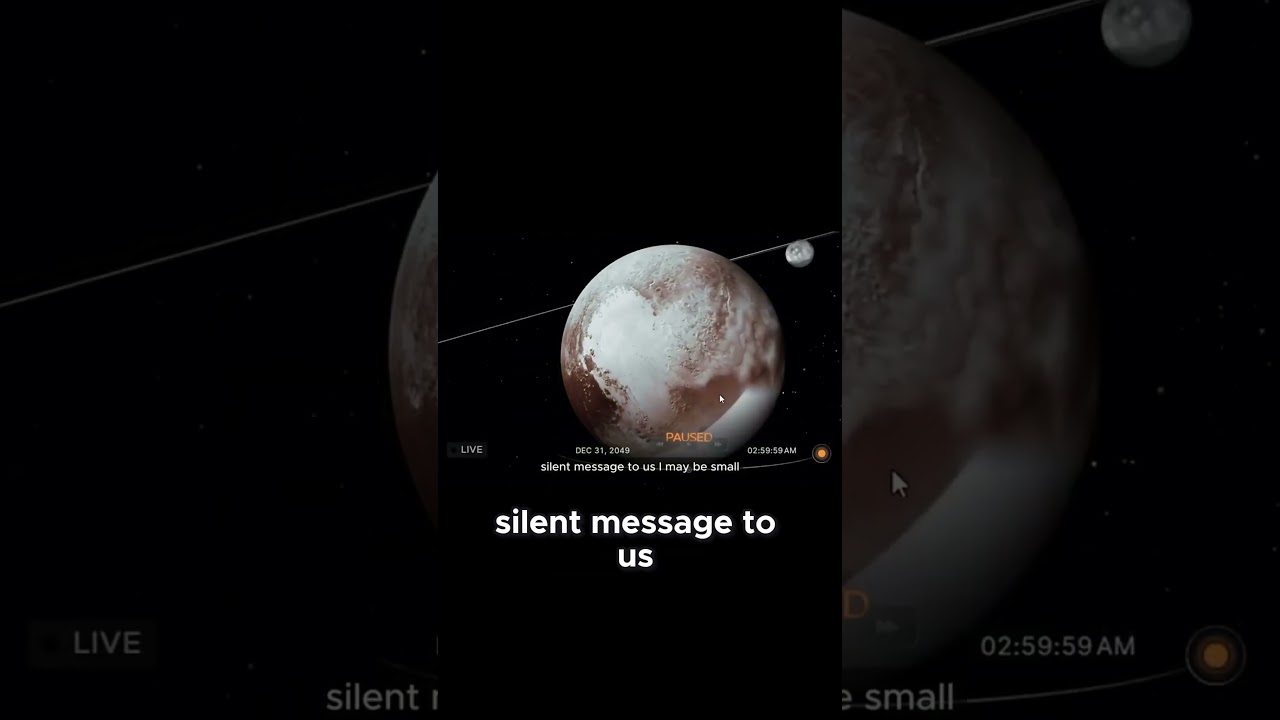 The Heart-Shaped Secret of Pluto ❤️