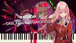 【Arrangement】escape - DARLING in the FRANXX ED5